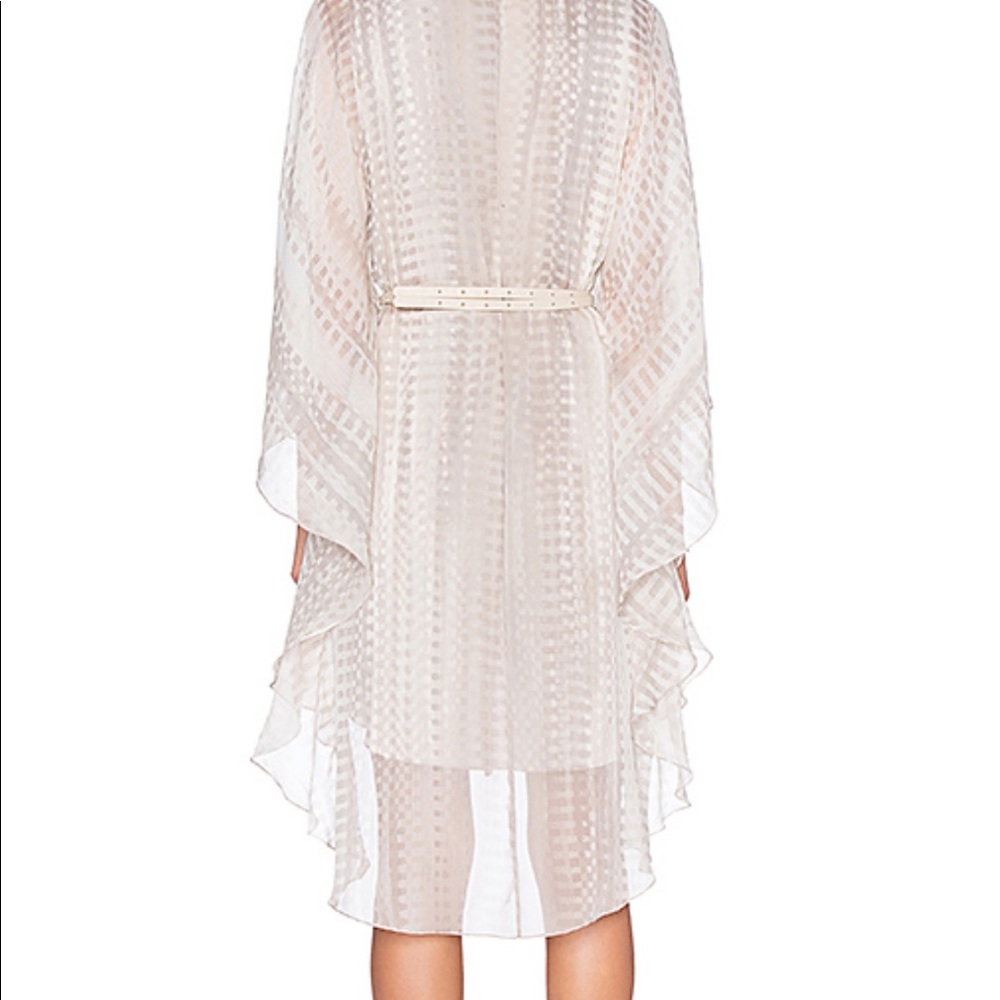 Halston Heritage Cape Dress - Picture 3 of 7